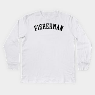 Fisherman Kids Long Sleeve T-Shirt